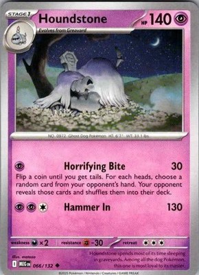 Pokemon TCG Houndstone Regular