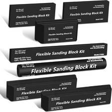 7pcs Sanding Block Kit Wet Dry Sanding Blocks Auto Body For Automotive Bodywork
