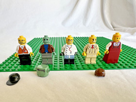 Lego 1382 Studios Scary Laboratory Parts Minifigure Lot Frankenstein Scientist