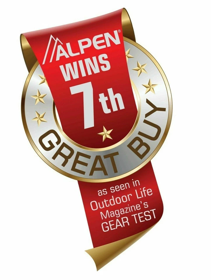 Alpen Optics Monocular Magnification 10x 25 mm w/Carrying Case BK7 coated Lenses - Image 2 of 3