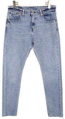 Levi's 512 Herren Jeans W30/L32 Slim Tapered Zipper Knopfblende Zip Fly