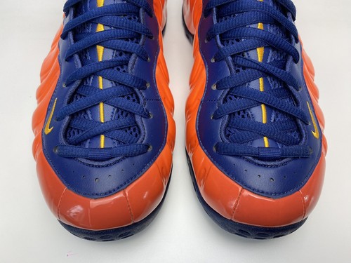 Nike Air Foamposite One Herren Turnschuhe robust orange blau leer verschiedene Größen - Bild 8 von 13