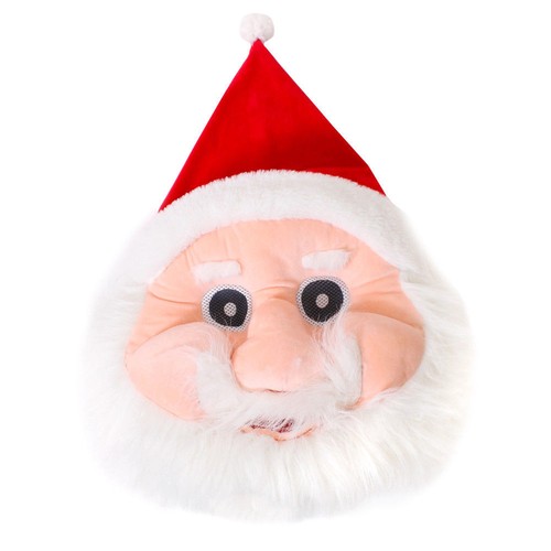 SANTA CLAUS MASCOT HEAD PLUSH FATHER 