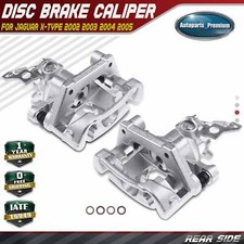 2x Rear Left Right Brake Calipers W Braket For Jaguar X-type 2002 2003-2005 2x Rear Left Right Brake Calipers W Braket For Jaguar X-type 2002 2003-2005