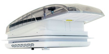 Image of PlusFan 40cm Clear- 10 Speed- Remote Control- With Blind - Freucamp