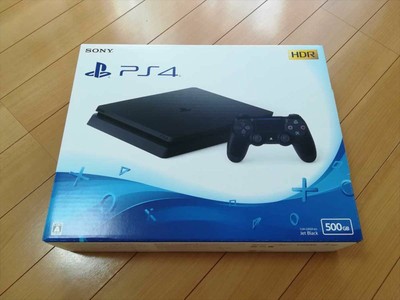 SONY PlayStation 4 Jet Black 500GB CUH-2200AB01 Slim Console Japan BRAND NEW | eBay