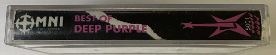 Best Of Deep Purple Music Cassette Tape 5001 Omni Records 1980s - Image 3 of 4