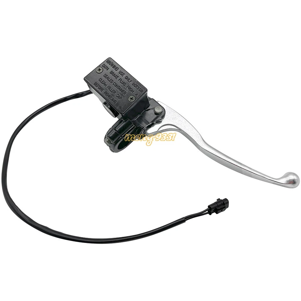 Cilindro maestro de freno delantero con interruptor de freno para Yamaha Kodiak 400 YFM400 2002-06 Foto 3 de 4