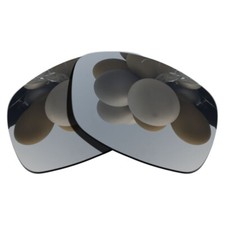 Silver Anti Scratch Polarized Replacement Lenses for-Oakley Ravishing Model