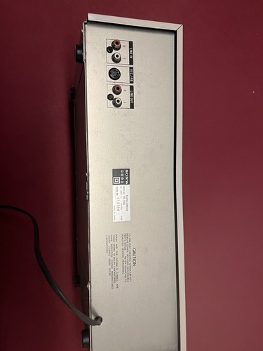 Sony TC-K45 Tapedeck, Elektrisch Ok, Bei Wiedergabe Bandaufwicklung Fehlerhaft - Bild 7 von 12