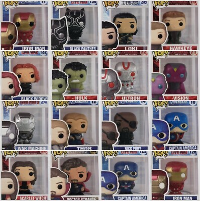 Funko Bitty Pop! Infinity Saga Avengers Full Set 16 Items NEW
