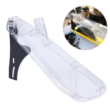 12inch Transparent Table Saw Protective Cover Woodworking Tools Universal Safety