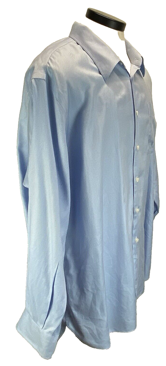 dress shirt 18.5 x 34/35 G-style USA Men's Regular Fit Long Sleeve Solid Color Dress Shirts, Size: 2XL (18-18.5) Sleeve: 34/35, Purple