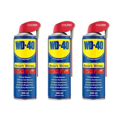 WD-40 Smart Straw Öl Schmiermittel Mehrzweck 400 ml x 3