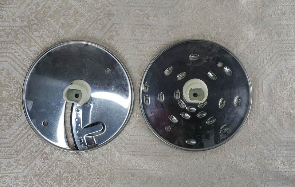 (2) KitchenAid Food Processor Shredding Slicing Discs eBay