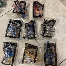 8 Set McDONALD  S 2003 HAPPY MEAL TOY POWER RANGERS DINOTHUNDER FULL SET SEALED