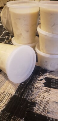 RAW AFRICAN SHEA BUTTER Unrefined WHITE/IVORY Pure Premium Quality 1lb to 10 lbs