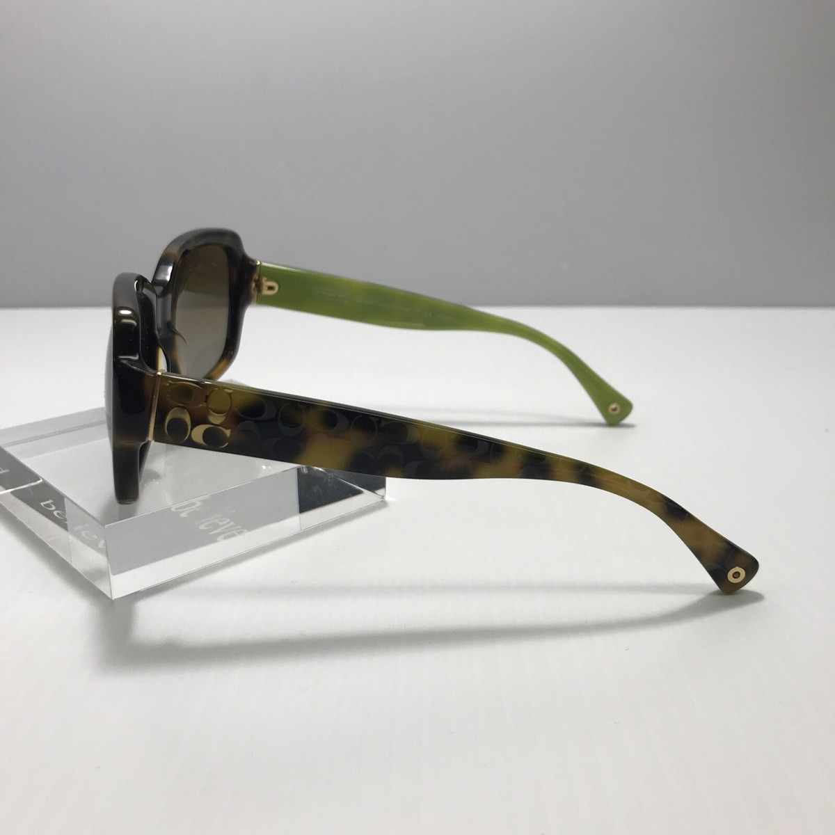 COACH HC‎ 8001 (L001 Emma) 5052/T5 (Tortoise) 57[]17 135 2P Eyeglass/Sunglass COACH EMMA HC 8001 5052 TORTOISE 57/17/135 SUNGLASSES FRAME  main image 2