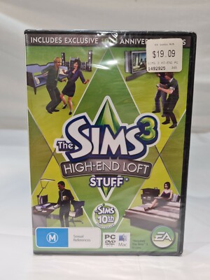 The Sims 3 High-End Loft Stuff PC Game (New and Sealed | eBay Australia