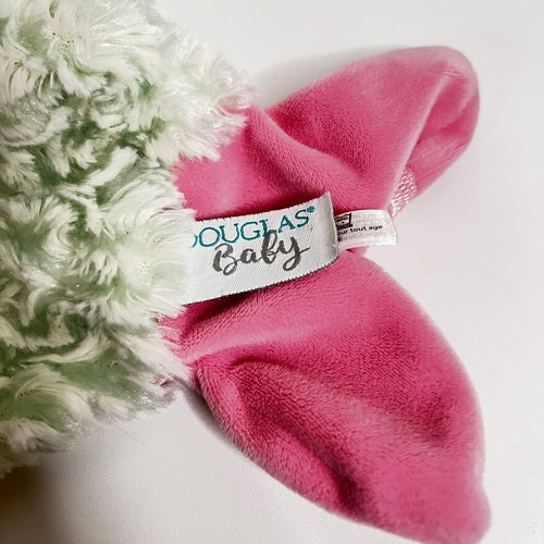 Douglas Baby Mermaid Girl Pink Green Cuddle Toys Security Blanket Lovey 20" - Picture 5 of 5