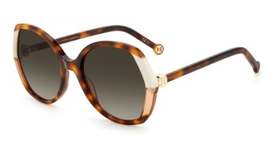 Carolina Herrera CH 0051/S C1H (HA) Havana Ivory/Brown  display picture 3