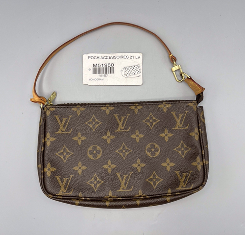 Authentic Louis Vuitton Handbag Pochette M51980 (2007) *Pre Owned* FREE SHIPPING