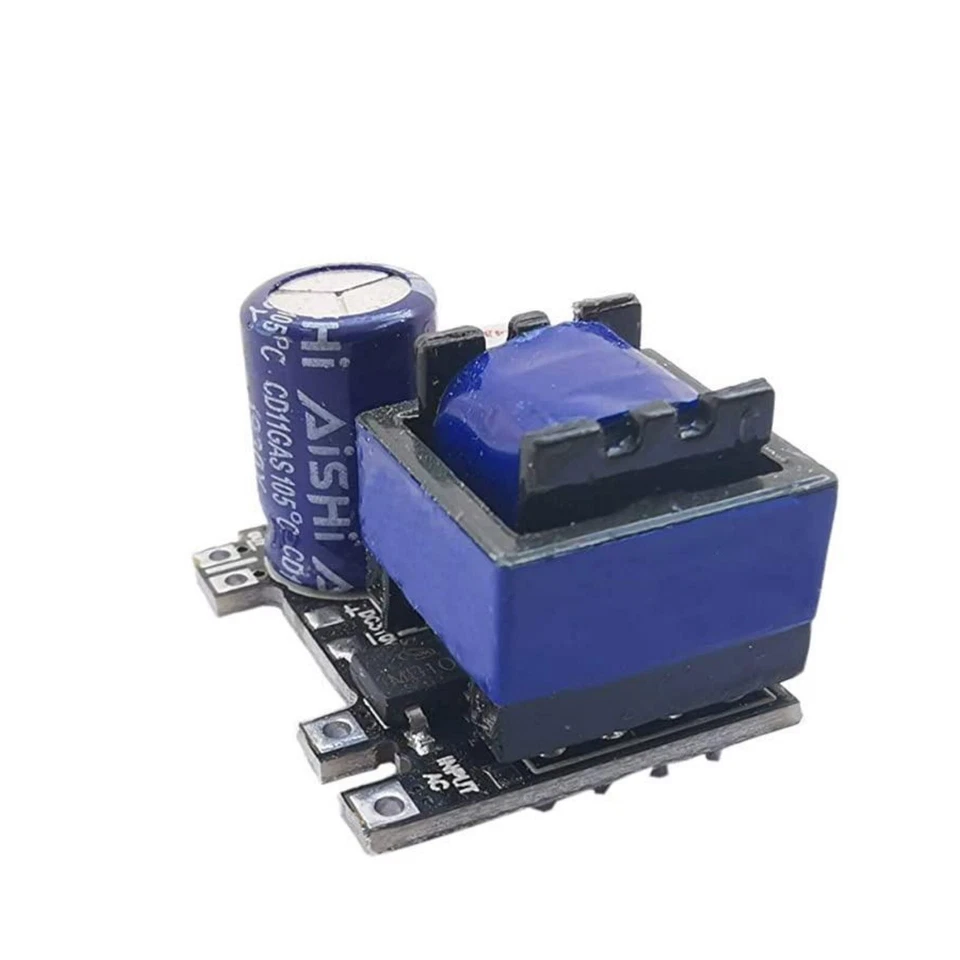 5V Power Supply PCB Module Mini Size 2.4cm x 1.8cm 700mA DC 3.5W 50V-240V AC - Image 3 of 4