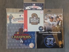 2024 World Series Patch  LA Dodgers Fernando Valenzuela  GOLD Champions Patch