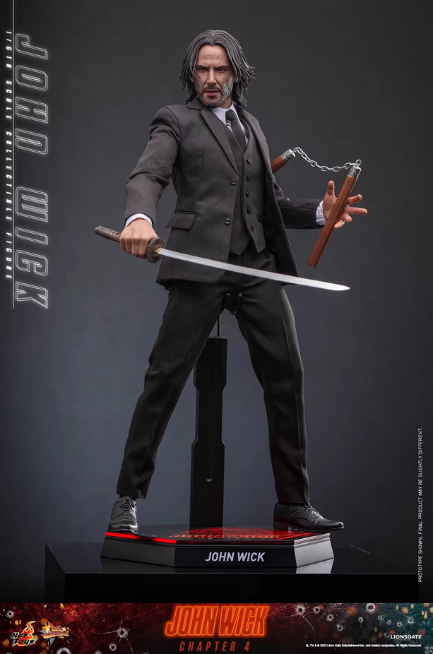 ホットトイズ MMS729B ジョン・ウィック ボーナス付き John Wick Hot Toys MMS729 John Wick 4 1/6 Action Figure IN STOCK | eBay