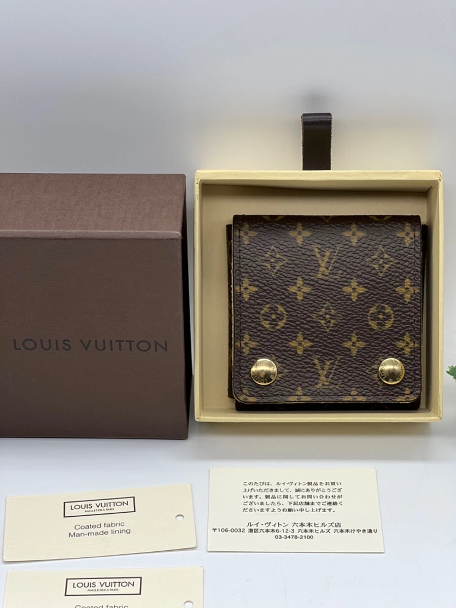 Louis Vuitton Jewelry Pouch Monogram Canvas