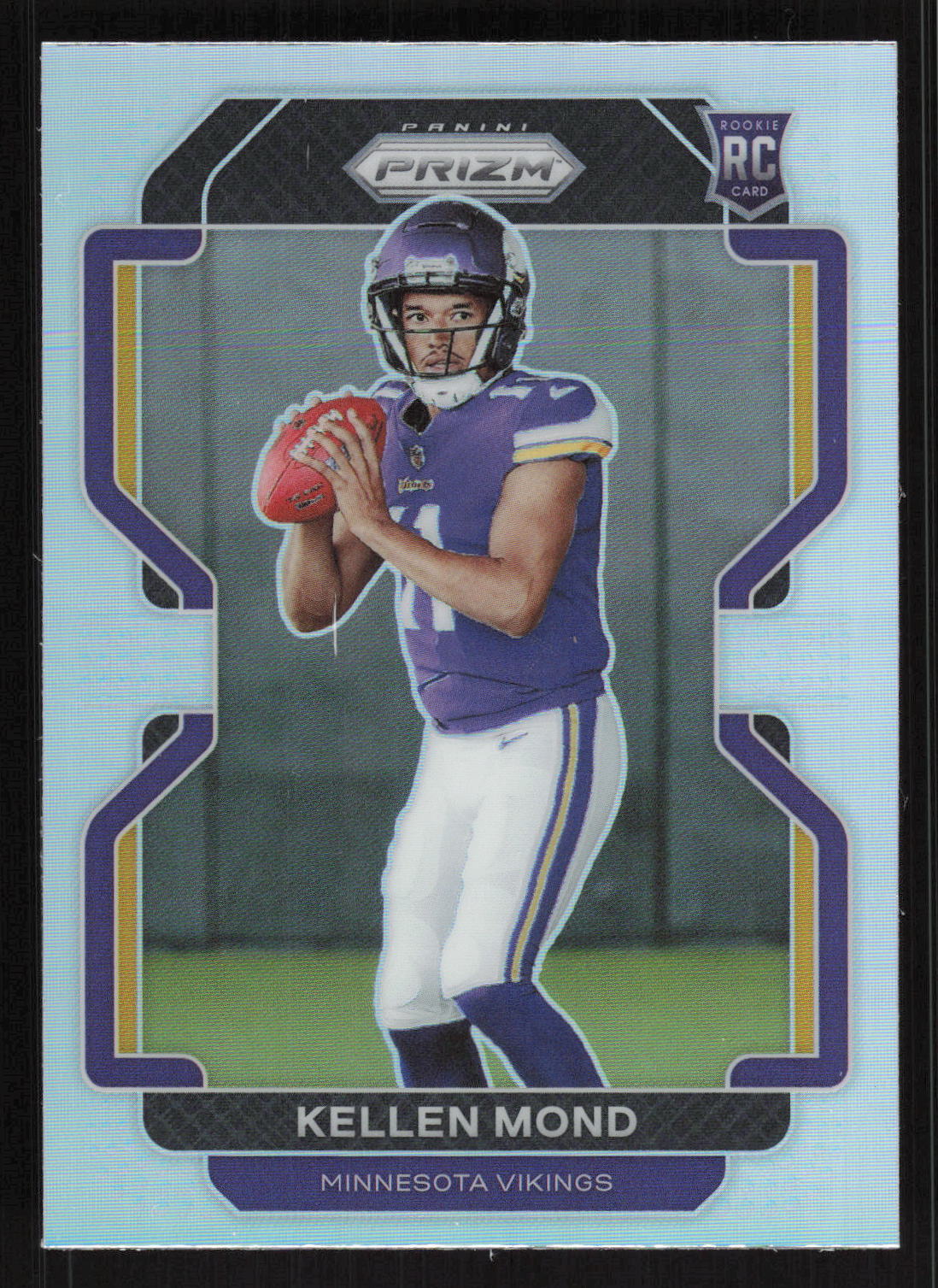 2021 Panini Prizm #V-351 Kellen Mond Silver Holo Variation Card