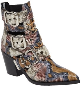 jeffrey campbell booties snakeskin