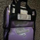 Lettia Embroidered Polo Wraps - 4 Pack Elephant Purple NEW in PACKAGE — photo 2