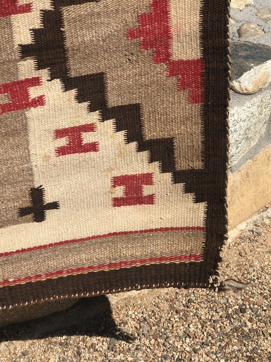 1920年代～ナバホラグNavajo Rug ネイティブ本物アリゾナインディアン 1920年代～ナバホラグNavajo Rug ネイティブ本物アリゾナ