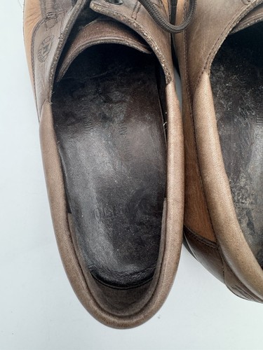 Ralyx Mephisto Hurricane Boat Walking Shoes Tan Leather Mens US7 Womens US9 EU39 - Picture 11 of 15