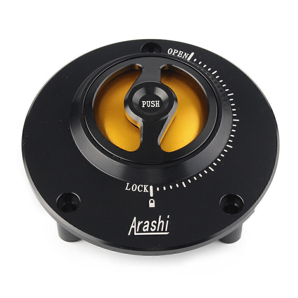 Fuel Filler Cover Gas Tank Cap For Yamaha FJR1300 FZ1 FZ6 YZF R1 R6