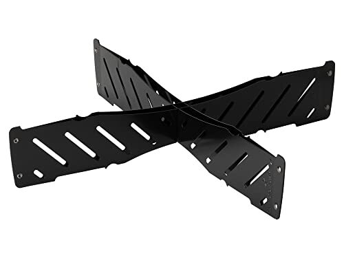 Support pliable pour feu de joie en acier inoxydable, pour l