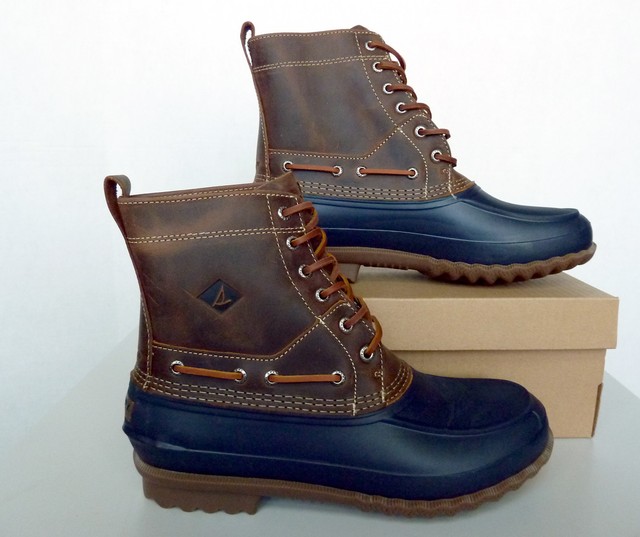 mens sperry decoy duck boots