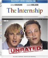 The Internship (Blu-ray + DVD + Digital HD with UltraViolet) - Blu-ray - GOOD