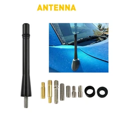 4" Short Black Aluminum Antenna Mast AM/FM for TOYOTA TACOMA 1995-2016 Free Ship