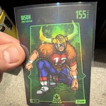 Bo Jackson Battle Arena Bison First Edition Glow Holo Card BF-65 155 Power