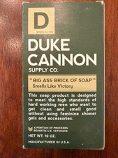 Duke Cannon Supply Co. Big Ass Brick of Soap Smells Like VICTORY Green Bar 10 oz