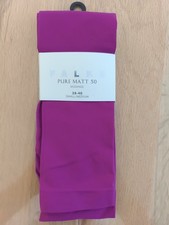 Leggins Falke Pure matt 50DEN Gr S-M Magenta Neupreis 20€