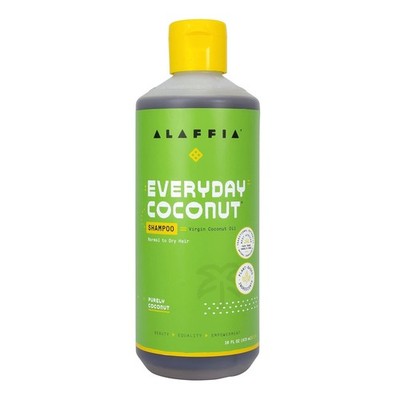 Alaffia Everyday Coconut Shampoo - Purely Coconut -- 16 fl oz