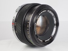 Olympus OM System Zuiko Auto S MC 50mm f1.8 MF Lens Made in Japan CLEAN