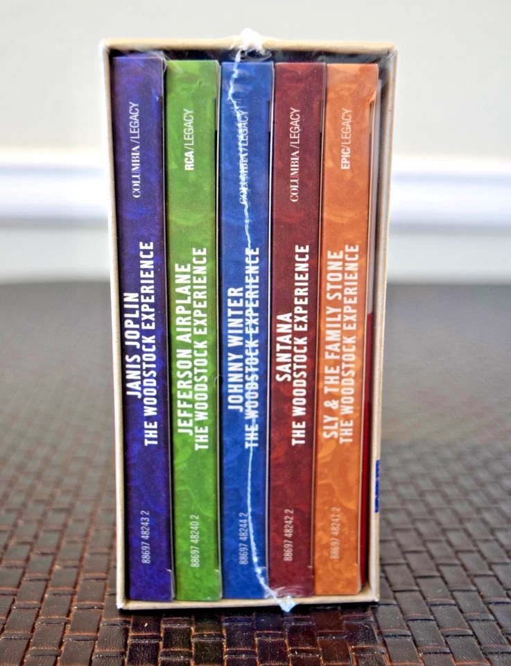 Woodstock Experience 10 CD Box, Santana, Janis Joplin, Sly + Posters, SEALED - Image 4 of 4