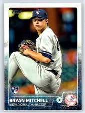 2015 Topps Bryan Mitchell Rookie New York Yankees RC #224