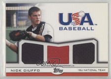 2011 Topps USA Baseball Team Triple Relics 195/240 Nick Ciuffo #TR-NC 0af