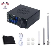 Black ATS25X2 WIFI Radio Receiver FM RDS AM LW MW SW SSB DSP All Band Receiver