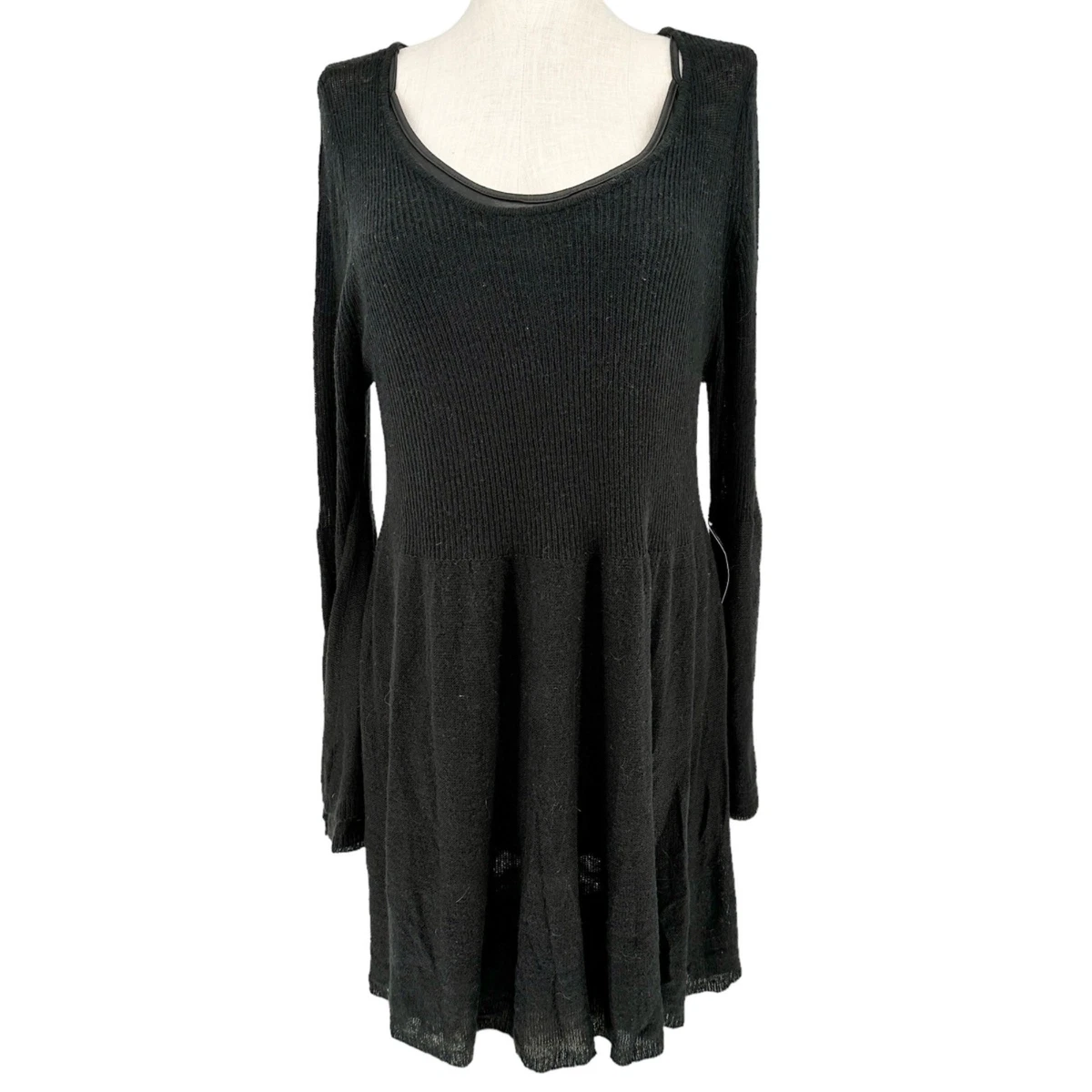 knee length dresses for ladies Just A Girl Knit Mini Dress - Ivory, Large | Hazel and Olive
